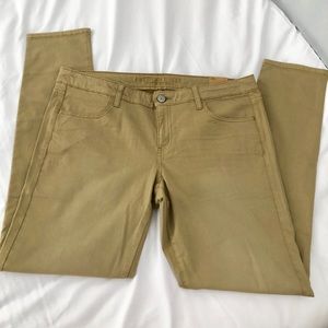 Tan American Eagle Jegging